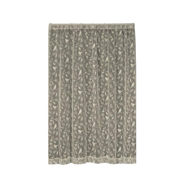 Micasa Heritage Lace  60 x 63 in. Bristol Garden Panel; Cafe MI307069